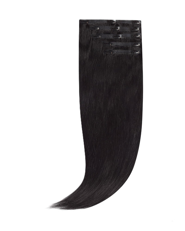 Clip-in Human Hair Extensions - nahtlos