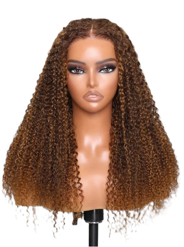 Kinky Curly Human Hair wig