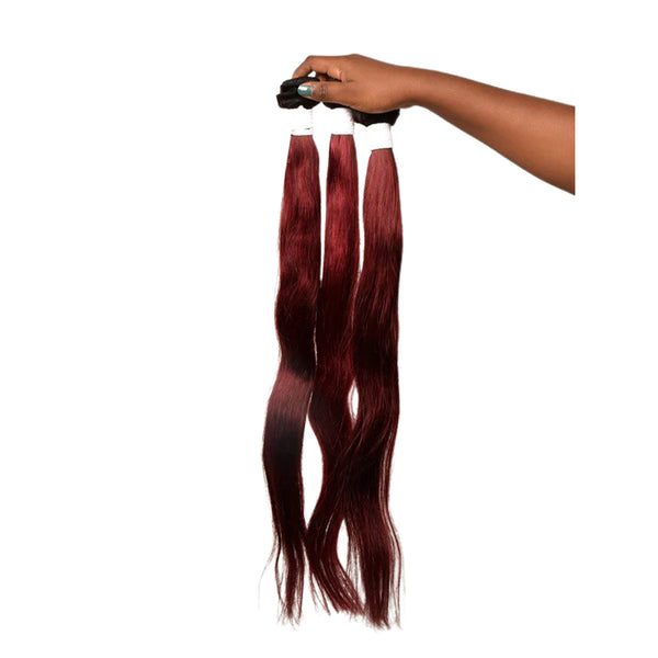 Virgin Hair Extension - Red wine | Natural Hair Extention