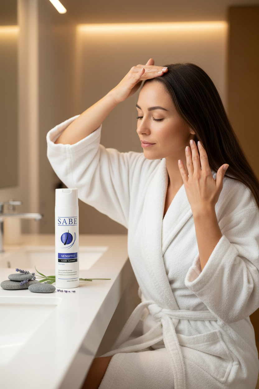 SENSITIV Scalp Liquid - Application